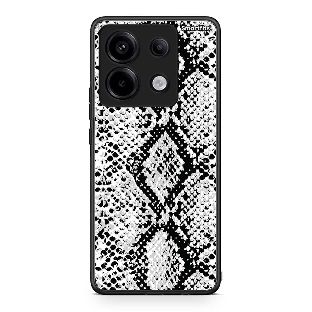 24 - Xiaomi Redmi Note 13 Pro 5G White Snake Animal case, cover, bumper