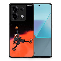 Thumbnail for Θήκη Xiaomi Redmi Note 13 Pro 5G Basketball Hero από τη Smartfits με σχέδιο στο πίσω μέρος και μαύρο περίβλημα | Xiaomi Redmi Note 13 Pro 5G Basketball Hero case with colorful back and black bezels