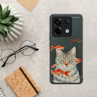 Thumbnail for Cat Goldfish - Xiaomi Redmi Note 13 Pro 5G θήκη