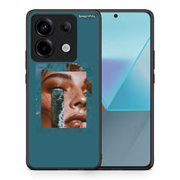 Thumbnail for Θήκη Xiaomi Redmi Note 13 Pro 5G Cry An Ocean από τη Smartfits με σχέδιο στο πίσω μέρος και μαύρο περίβλημα | Xiaomi Redmi Note 13 Pro 5G Cry An Ocean case with colorful back and black bezels