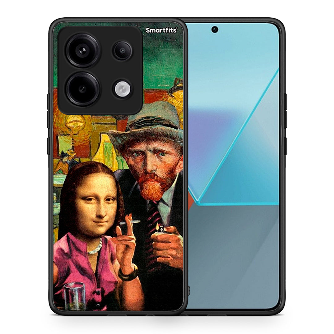 Θήκη Xiaomi Redmi Note 13 Pro 5G Funny Art από τη Smartfits με σχέδιο στο πίσω μέρος και μαύρο περίβλημα | Xiaomi Redmi Note 13 Pro 5G Funny Art case with colorful back and black bezels