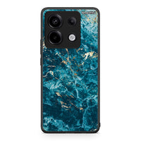 Thumbnail for Xiaomi Redmi Note 13 Pro 5G Marble Blue θήκη από τη Smartfits με σχέδιο στο πίσω μέρος και μαύρο περίβλημα | Smartphone case with colorful back and black bezels by Smartfits