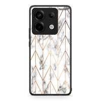 Thumbnail for 44 - Xiaomi Redmi Note 13 Pro 5G Gold Geometric Marble case, cover, bumper