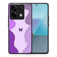 Thumbnail for Purple Mariposa - Xiaomi Redmi Note 13 Pro 5G θήκη