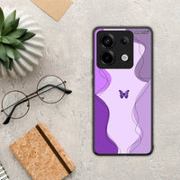 Thumbnail for Purple Mariposa - Xiaomi Redmi Note 13 Pro 5G case