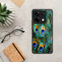 Thumbnail for Real Peacock Feathers - Xiaomi Redmi Note 13 Pro 5G θήκη