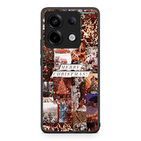 Thumbnail for Xiaomi Redmi Note 13 Pro 5G Xmas Collage θήκη από τη Smartfits με σχέδιο στο πίσω μέρος και μαύρο περίβλημα | Smartphone case with colorful back and black bezels by Smartfits