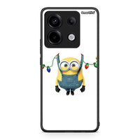 Thumbnail for Xiaomi Redmi Note 13 Pro 5G Xmas Minion Lights θήκη από τη Smartfits με σχέδιο στο πίσω μέρος και μαύρο περίβλημα | Smartphone case with colorful back and black bezels by Smartfits