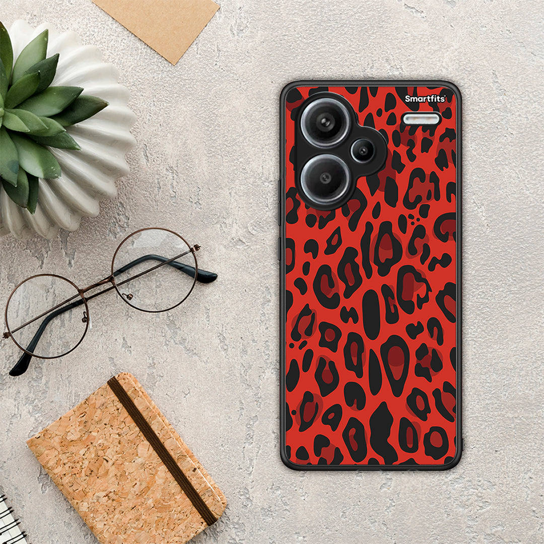 Animal Red Leopard - Xiaomi Redmi Note 13 Pro Plus 5G case