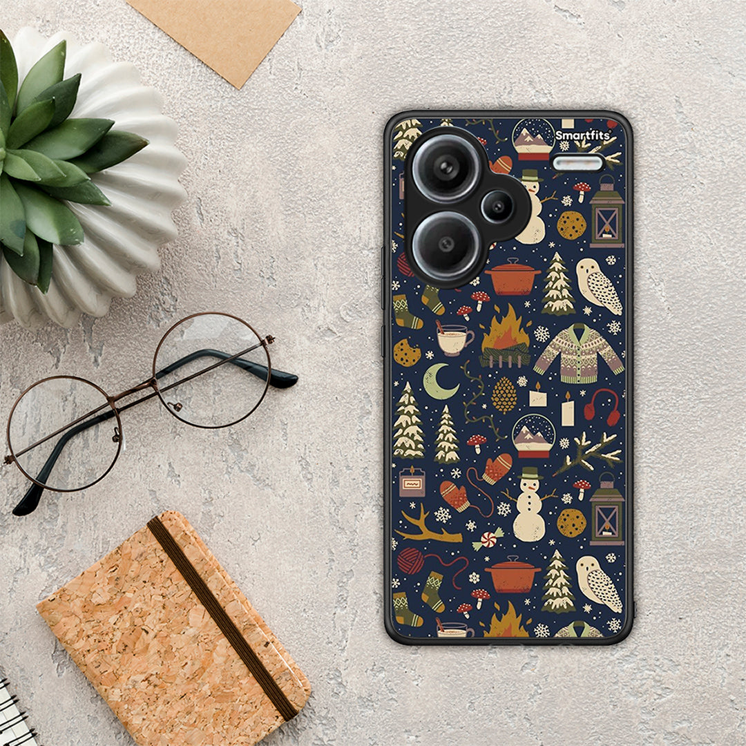 Christmas Elements - Xiaomi Redmi Note 13 Pro Plus 5G case