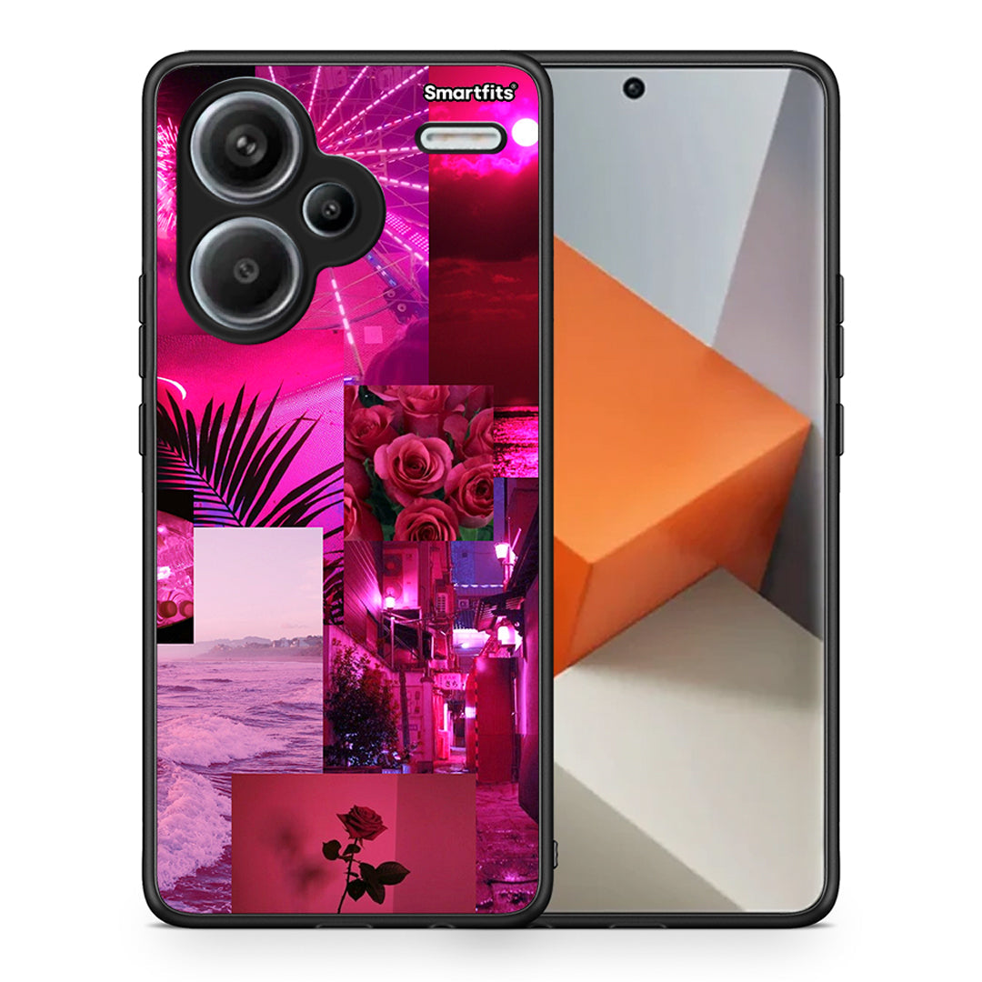 Collage Red Roses - Xiaomi Redmi Note 13 Pro Plus 5G case