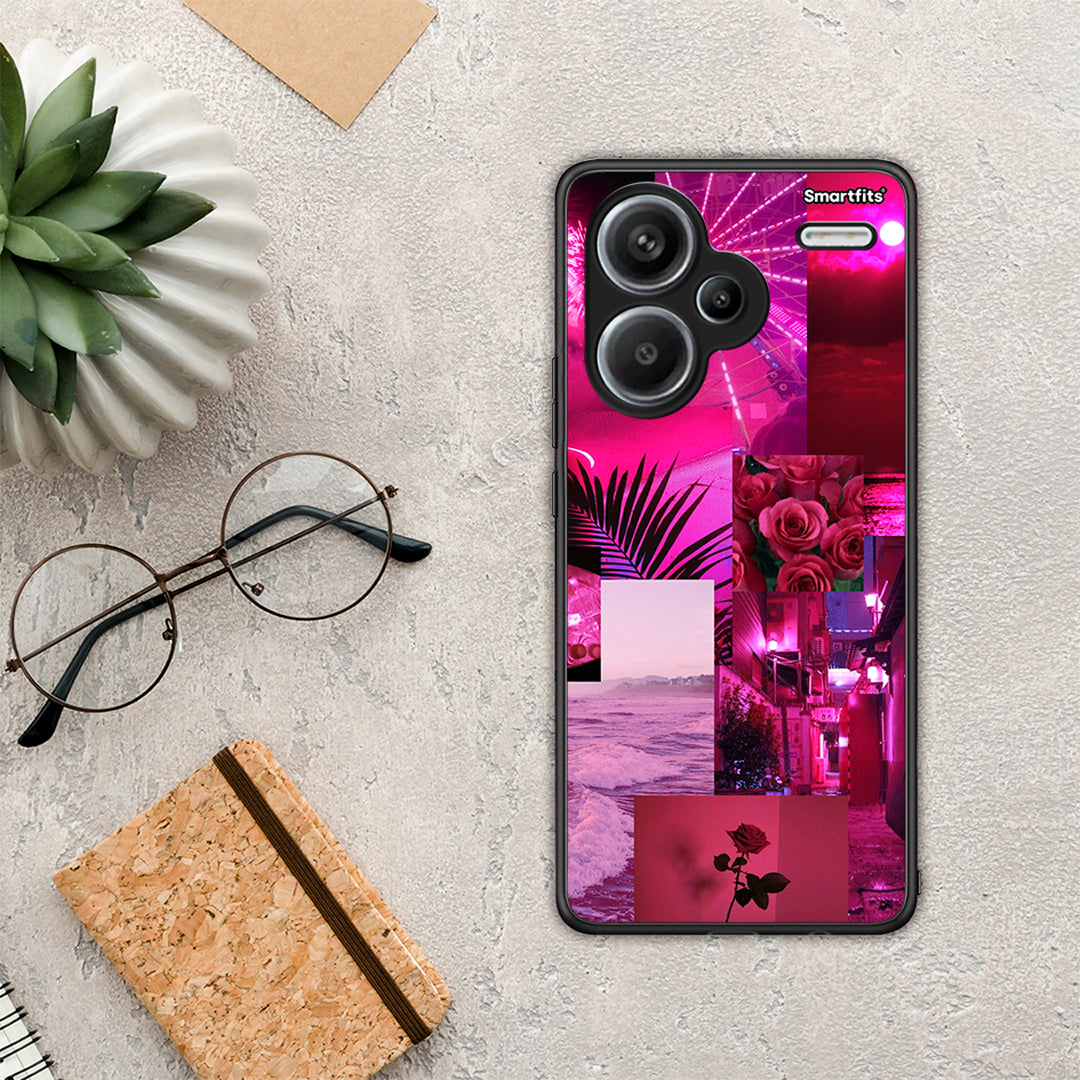 Collage Red Roses - Xiaomi Redmi Note 13 Pro Plus 5G case