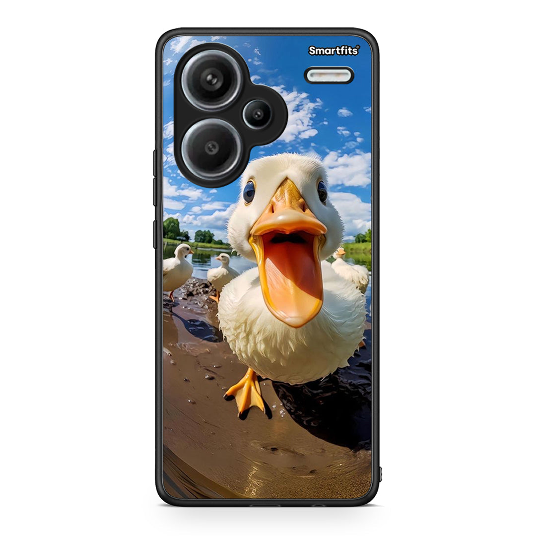 Xiaomi Redmi Note 13 Pro Plus 5G Duck Face θήκη από τη Smartfits με σχέδιο στο πίσω μέρος και μαύρο περίβλημα | Smartphone case with colorful back and black bezels by Smartfits