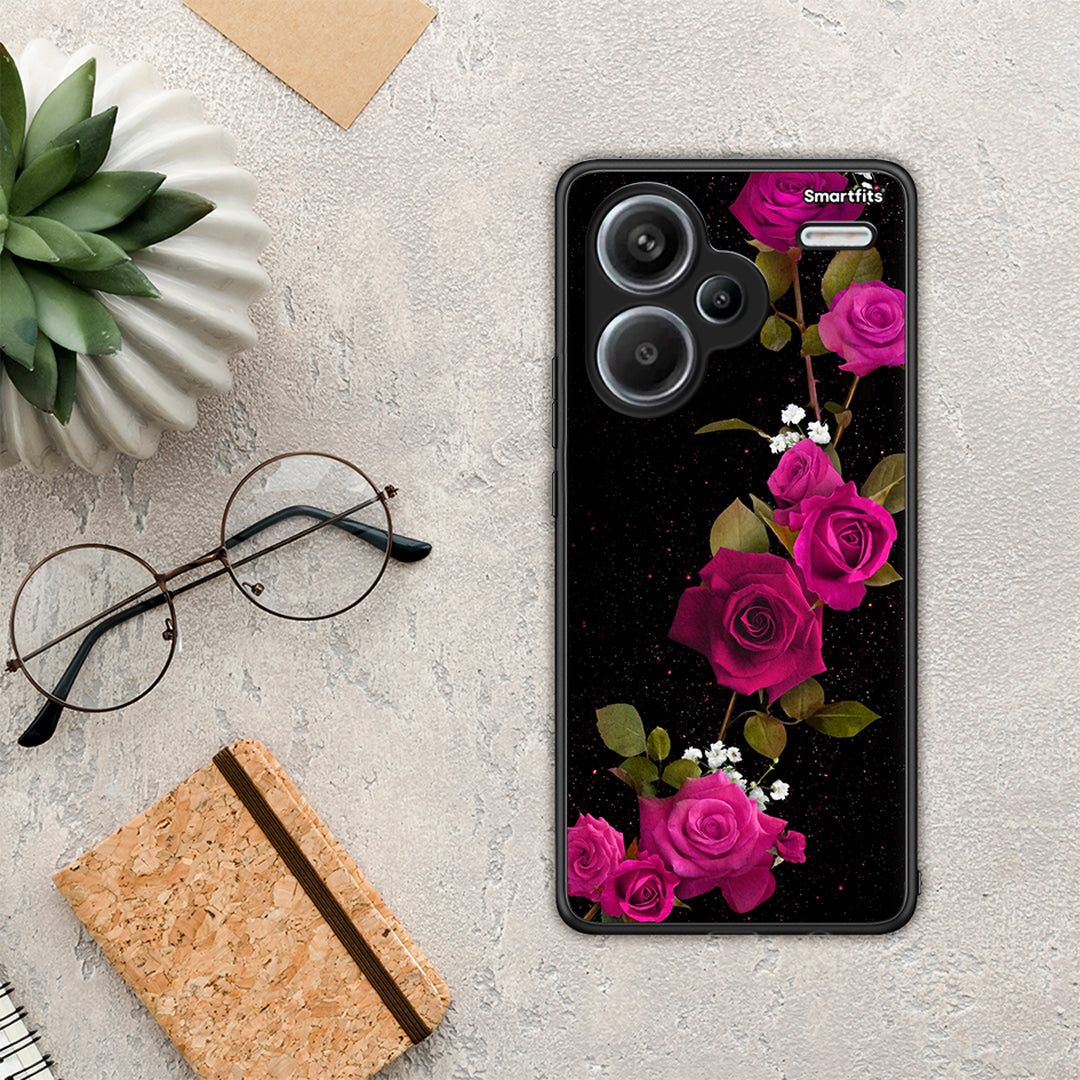 Flower Red Roses - Xiaomi Redmi Note 13 Pro Plus 5G case