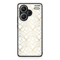 Thumbnail for 111 - Xiaomi Redmi Note 13 Pro Plus 5G Luxury White Geometric case, cover, bumper