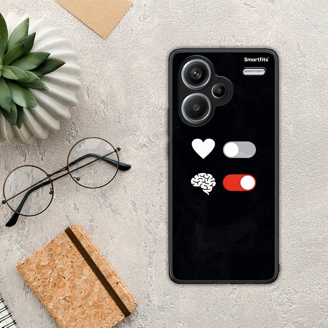 Heart vs Brain - Xiaomi Redmi Note 13 Pro Plus 5G case