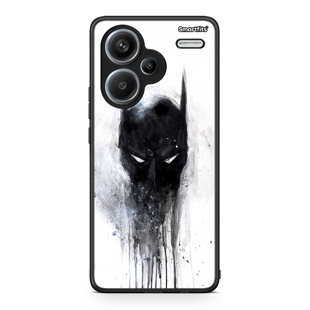 4 - Xiaomi Redmi Note 13 Pro Plus 5G Paint Bat Hero case, cover, bumper