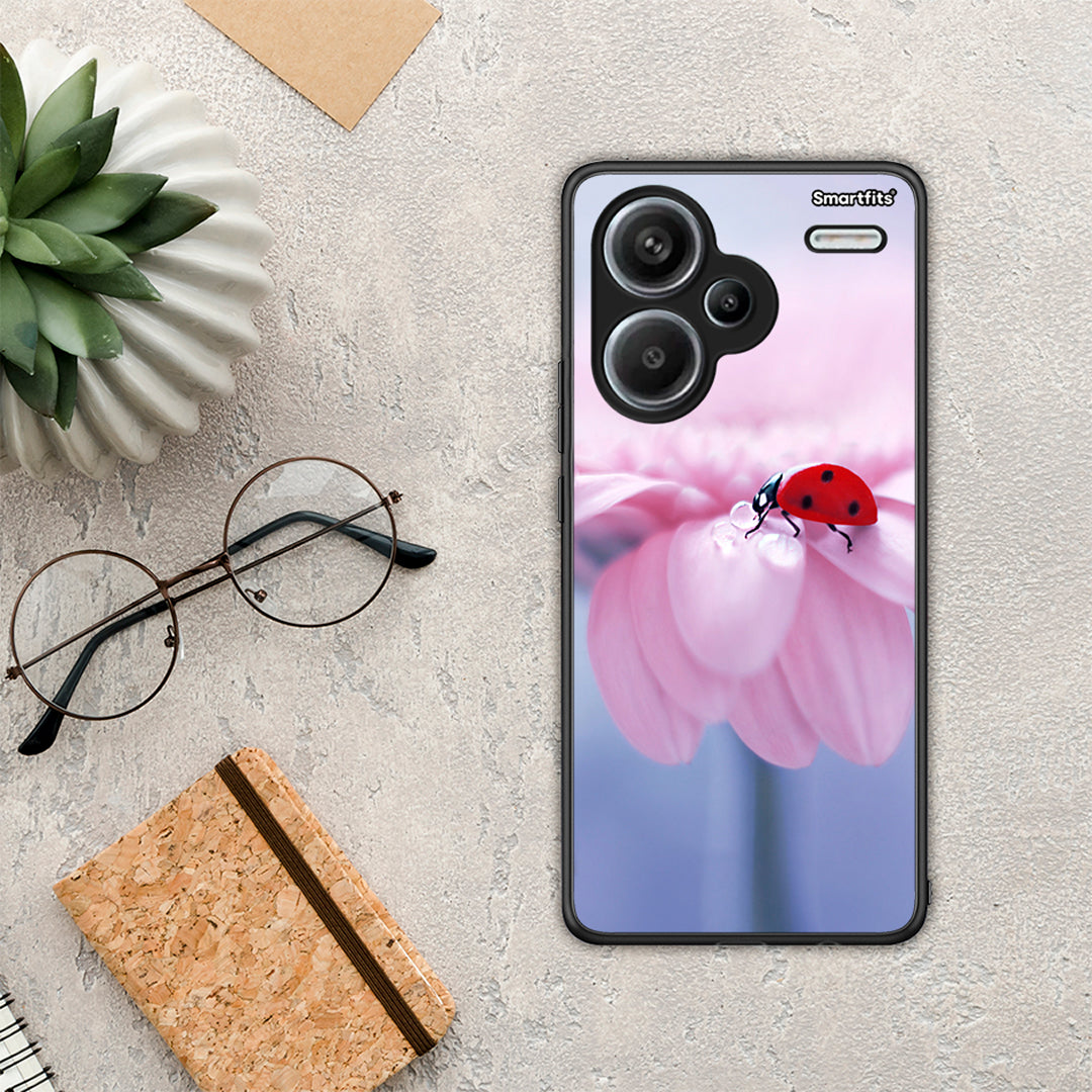 Ladybug Flower - Xiaomi Redmi Note 13 Pro Plus 5G case