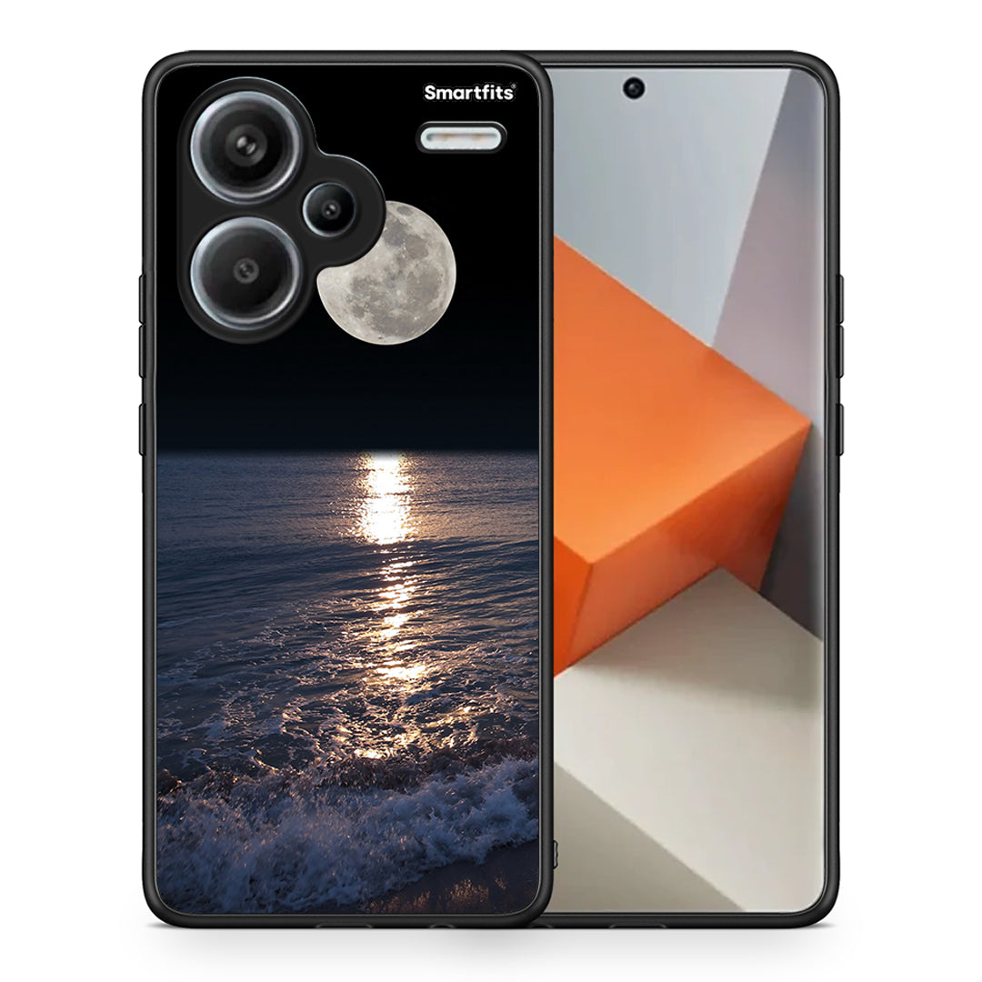 Θήκη Xiaomi Redmi Note 13 Pro Plus 5G Moon Landscape από τη Smartfits με σχέδιο στο πίσω μέρος και μαύρο περίβλημα | Xiaomi Redmi Note 13 Pro Plus 5G Moon Landscape case with colorful back and black bezels