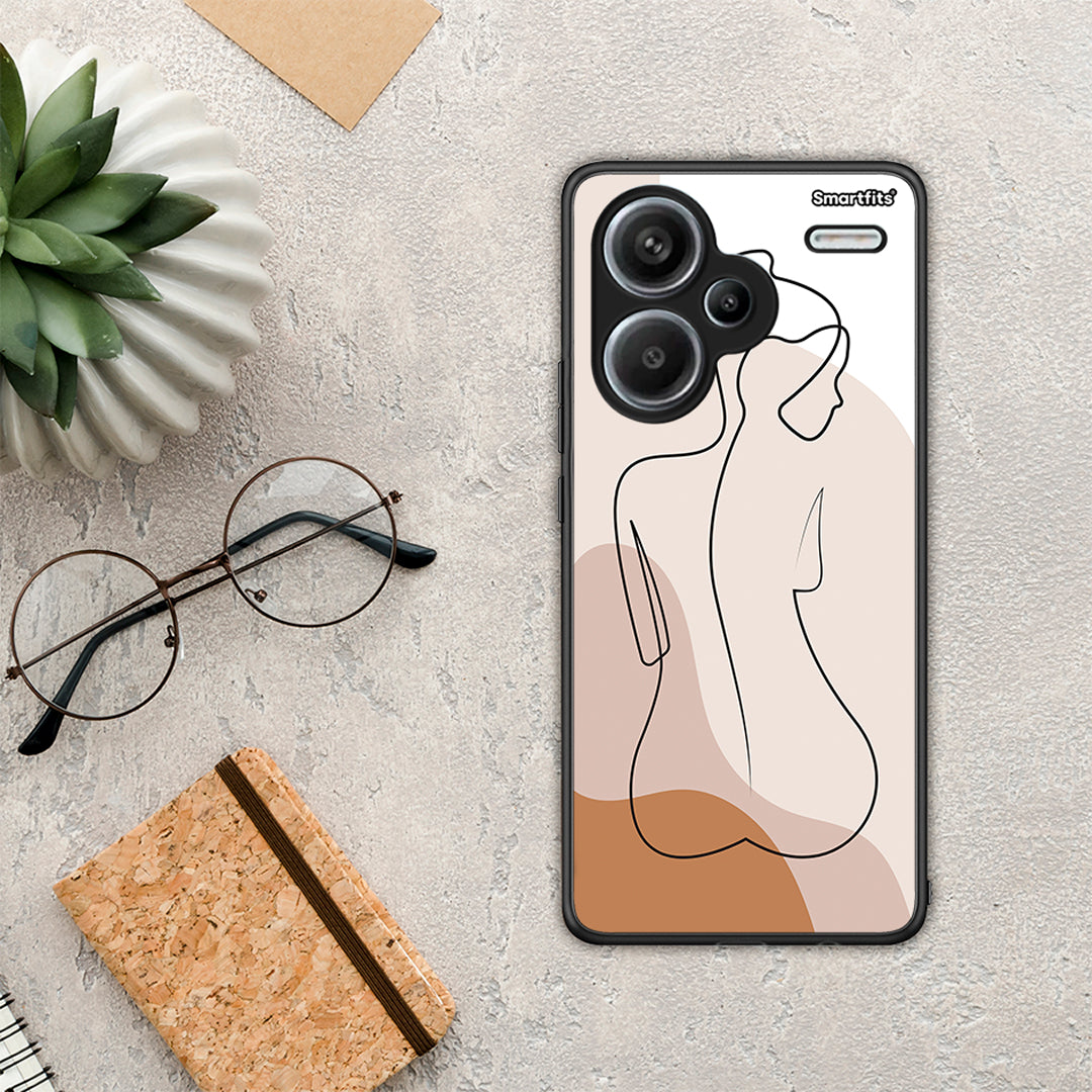 Lineart Woman - Xiaomi Redmi Note 13 Pro Plus 5G case