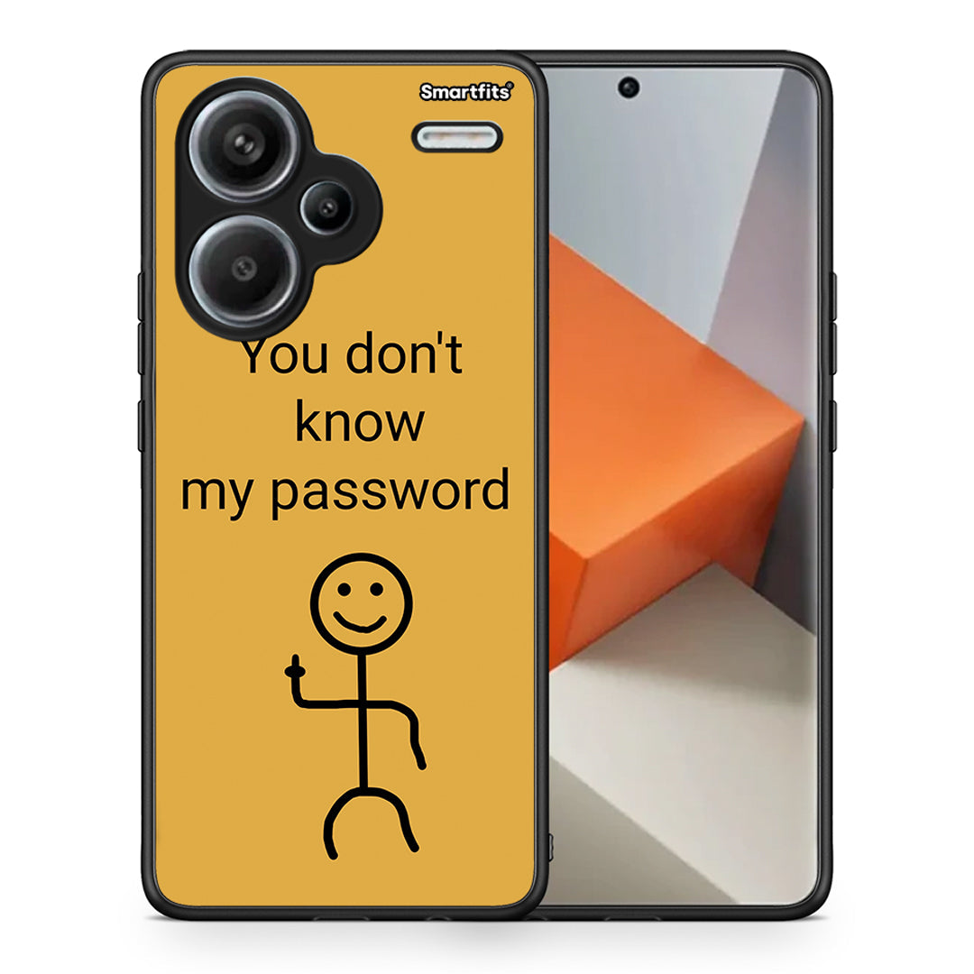 My Password - Xiaomi Redmi Note 13 Pro Plus 5G case