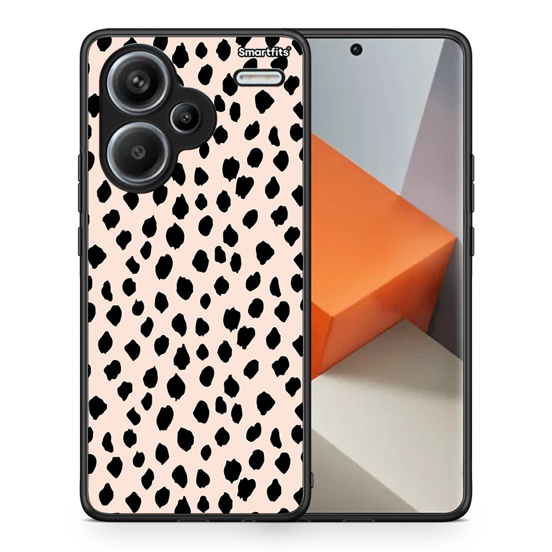 Θήκη Xiaomi Redmi Note 13 Pro Plus 5G New Polka Dots από τη Smartfits με σχέδιο στο πίσω μέρος και μαύρο περίβλημα | Xiaomi Redmi Note 13 Pro Plus 5G New Polka Dots case with colorful back and black bezels