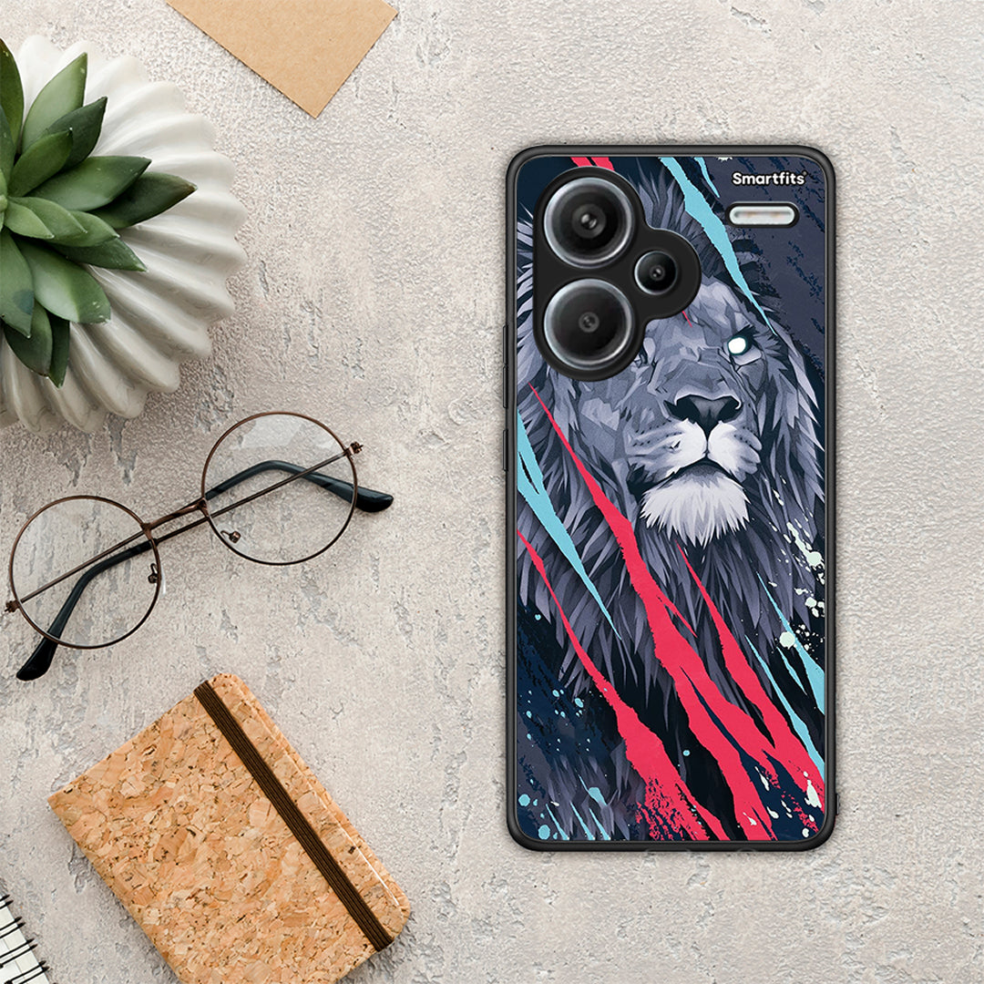 Popart Lion Designer - Xiaomi Redmi Note 13 Pro Plus 5G case