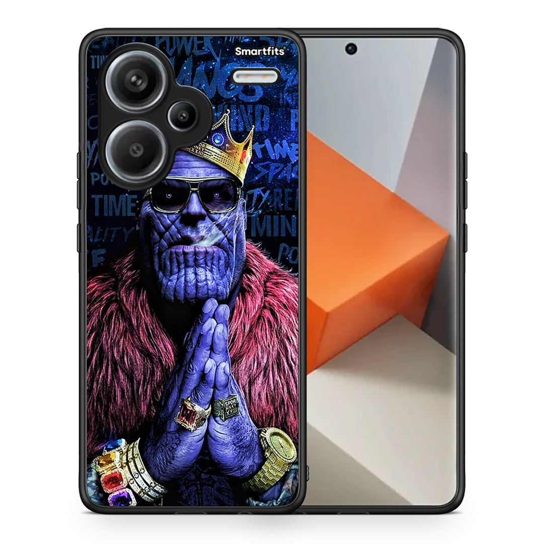 Θήκη Xiaomi Redmi Note 13 Pro Plus 5G Thanos PopArt από τη Smartfits με σχέδιο στο πίσω μέρος και μαύρο περίβλημα | Xiaomi Redmi Note 13 Pro Plus 5G Thanos PopArt case with colorful back and black bezels