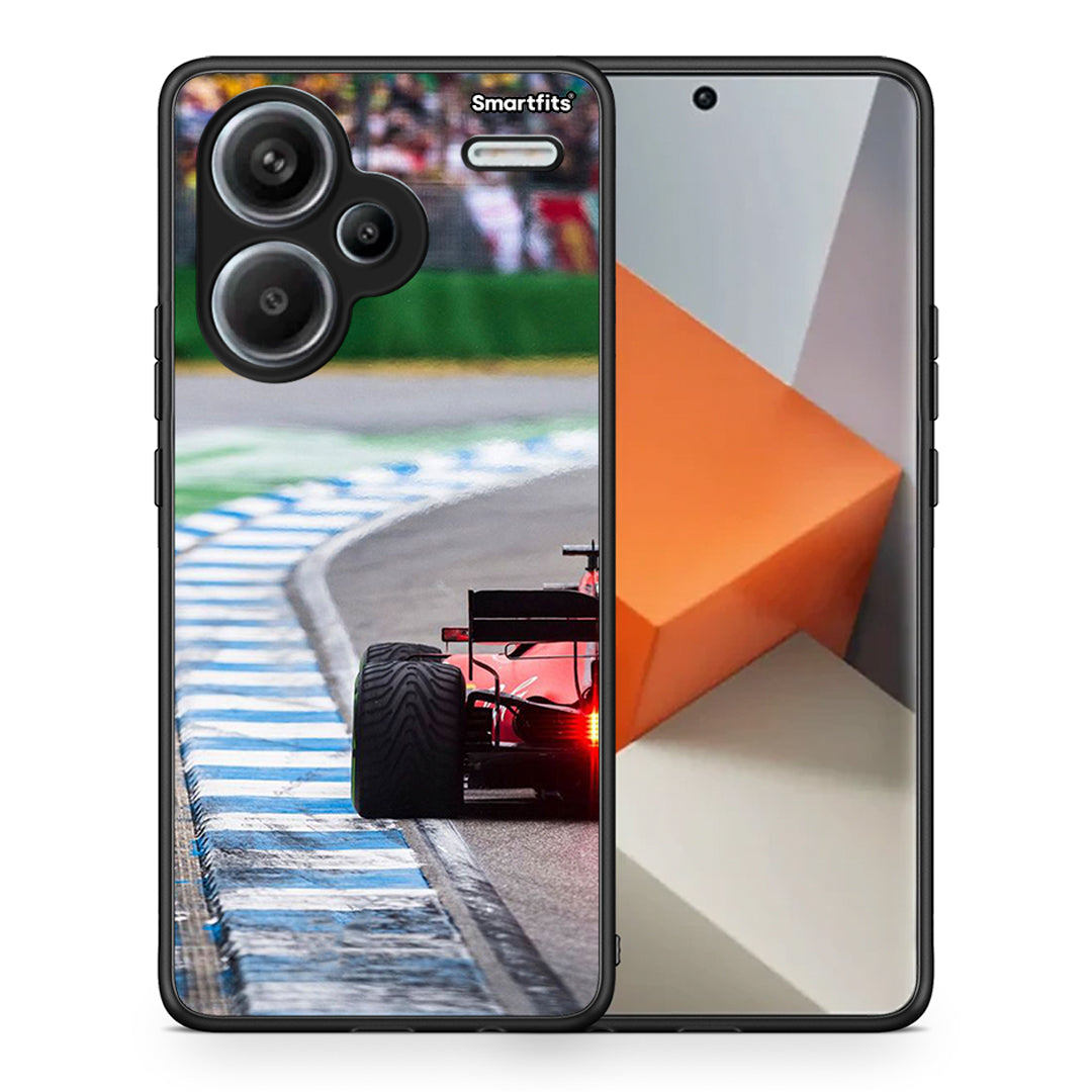 Θήκη Xiaomi Redmi Note 13 Pro Plus 5G Racing Vibes από τη Smartfits με σχέδιο στο πίσω μέρος και μαύρο περίβλημα | Xiaomi Redmi Note 13 Pro Plus 5G Racing Vibes case with colorful back and black bezels