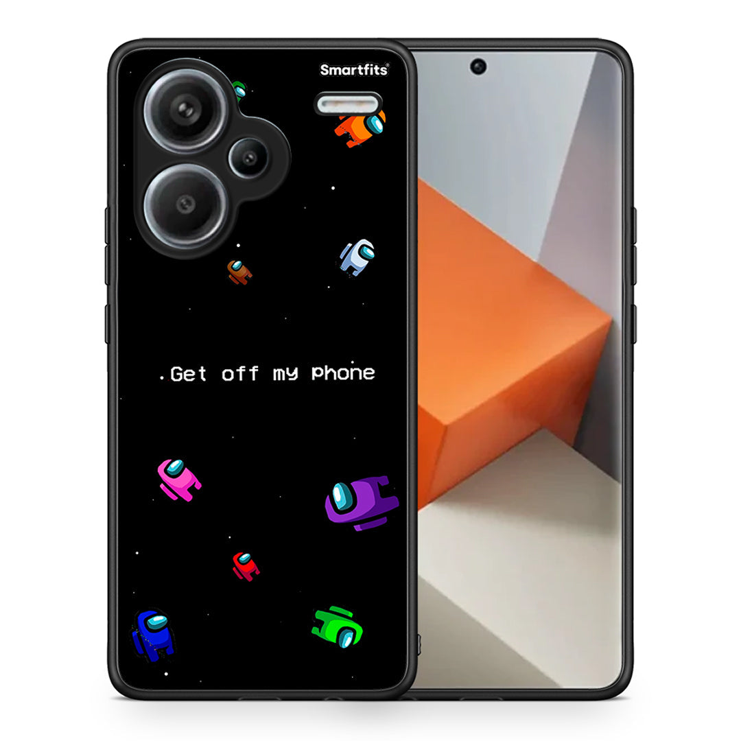 Θήκη Xiaomi Redmi Note 13 Pro Plus 5G AFK Text από τη Smartfits με σχέδιο στο πίσω μέρος και μαύρο περίβλημα | Xiaomi Redmi Note 13 Pro Plus 5G AFK Text case with colorful back and black bezels