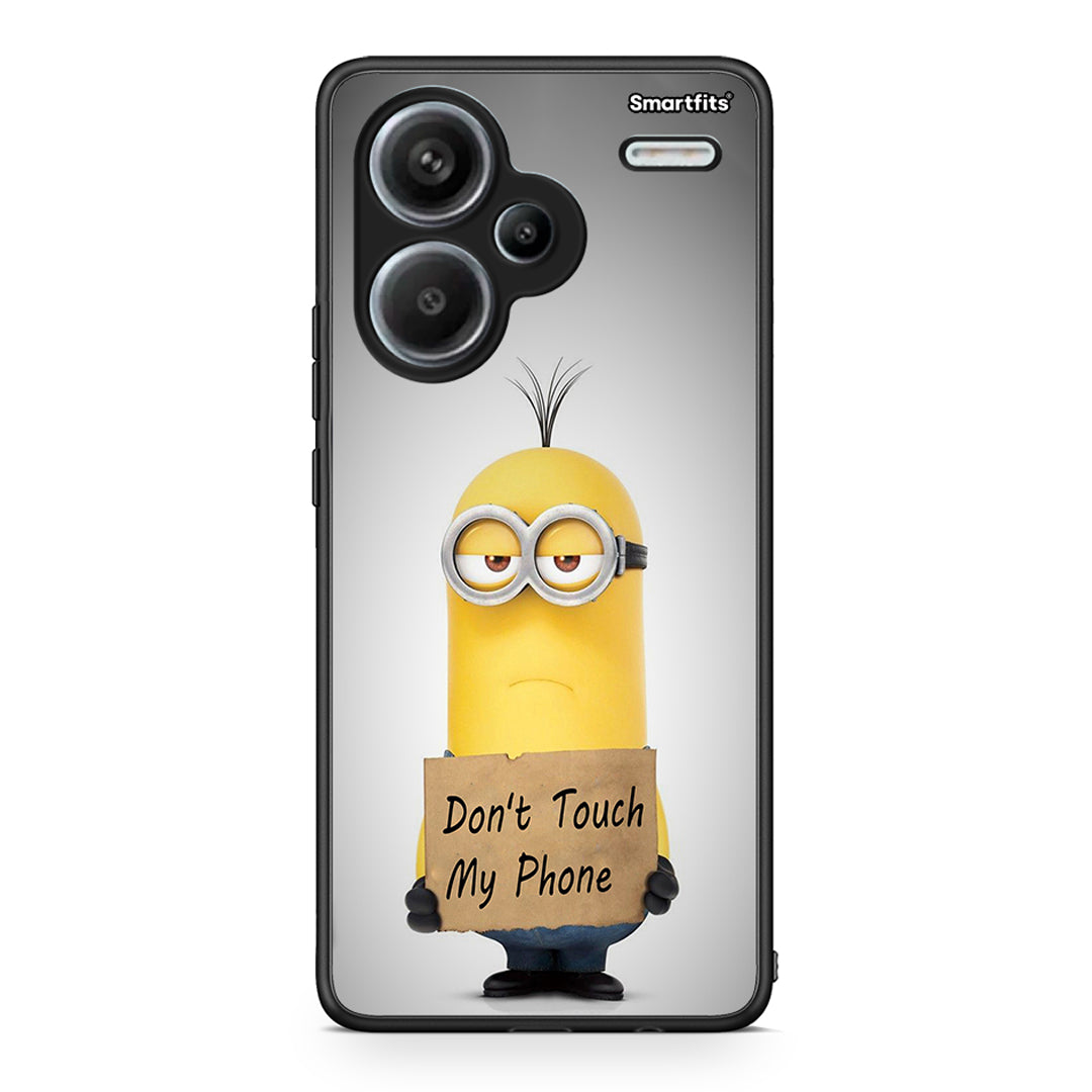 4 - Xiaomi Redmi Note 13 Pro Plus 5G Minion Text case, cover, bumper