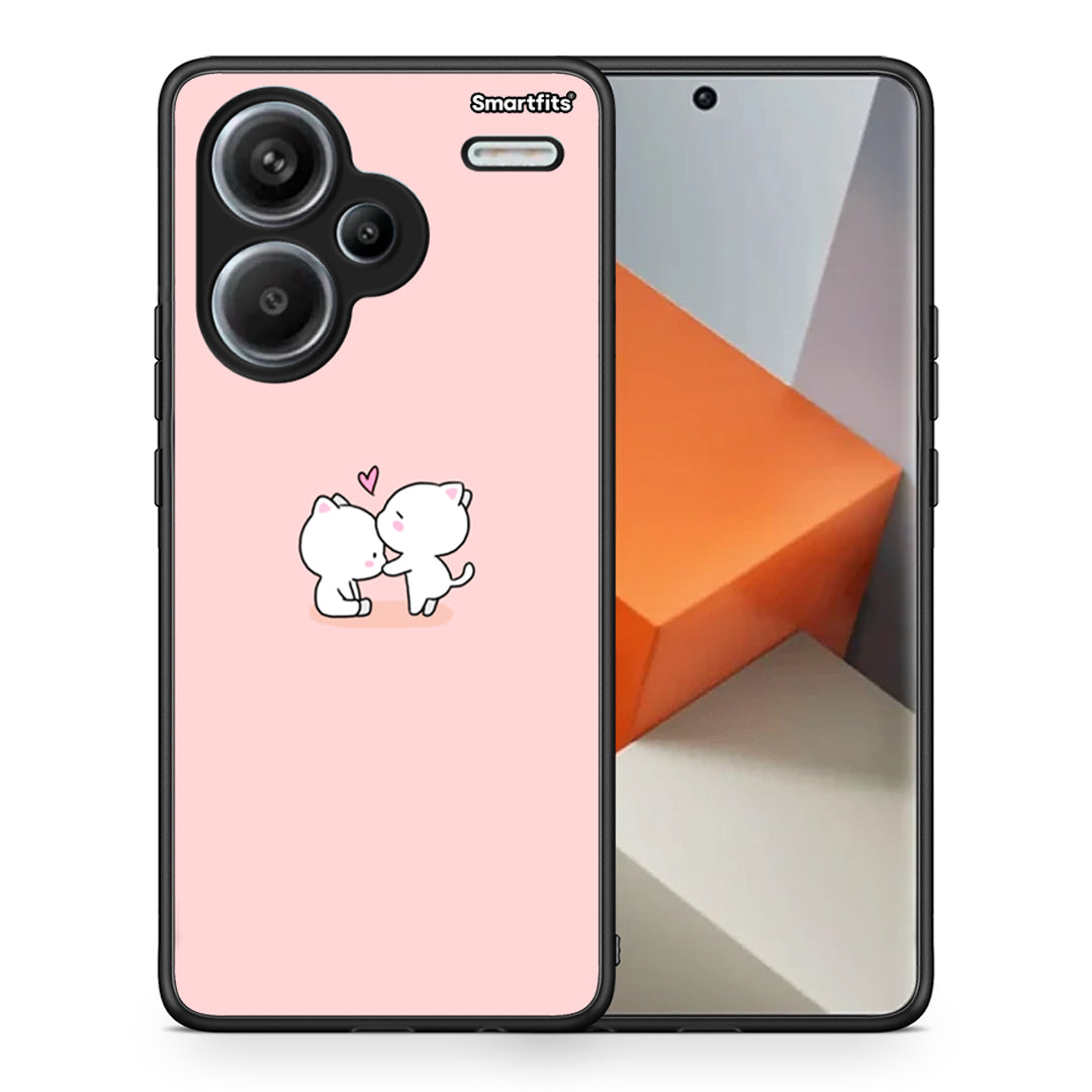 Θήκη Xiaomi Redmi Note 13 Pro Plus 5G Love Valentine από τη Smartfits με σχέδιο στο πίσω μέρος και μαύρο περίβλημα | Xiaomi Redmi Note 13 Pro Plus 5G Love Valentine case with colorful back and black bezels