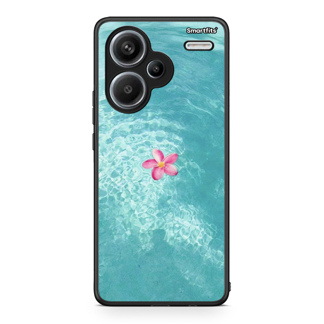 Xiaomi Redmi Note 13 Pro Plus 5G Water Flower Θήκη από τη Smartfits με σχέδιο στο πίσω μέρος και μαύρο περίβλημα | Smartphone case with colorful back and black bezels by Smartfits