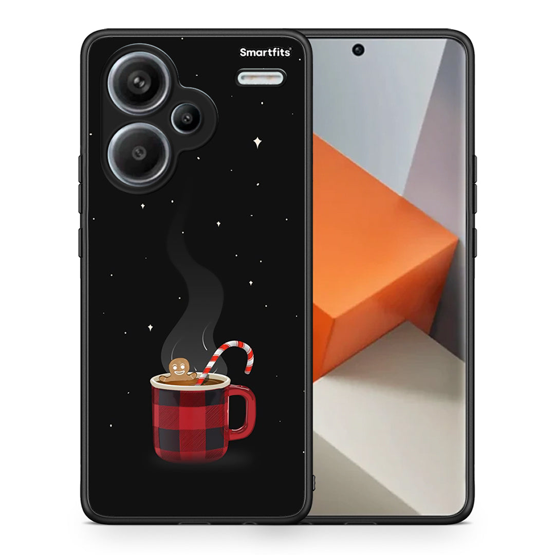 Θήκη Xiaomi Redmi Note 13 Pro Plus 5G Xmas Bathing από τη Smartfits με σχέδιο στο πίσω μέρος και μαύρο περίβλημα | Xiaomi Redmi Note 13 Pro Plus 5G Xmas Bathing case with colorful back and black bezels