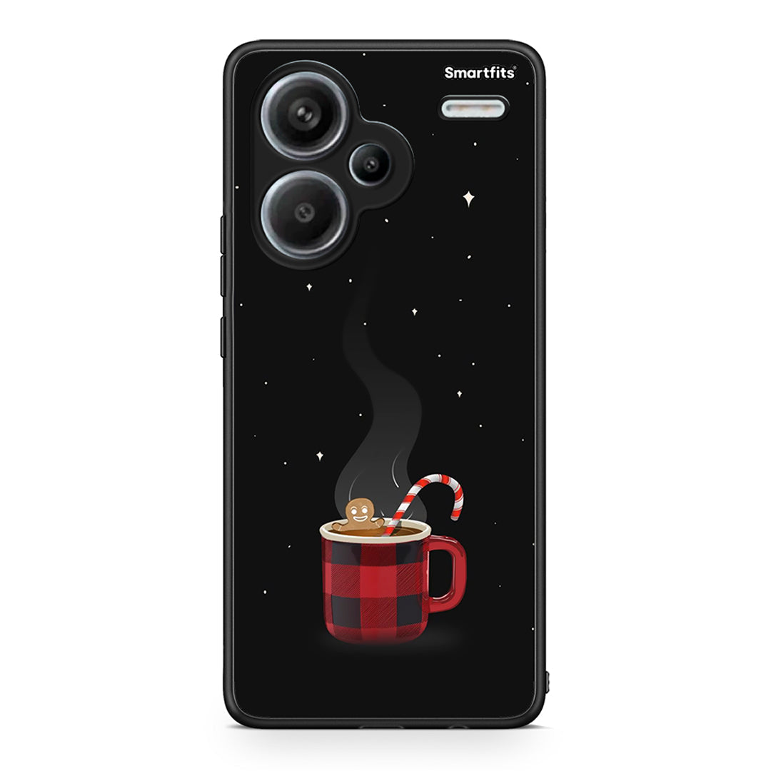 Xiaomi Redmi Note 13 Pro Plus 5G Xmas Bathing θήκη από τη Smartfits με σχέδιο στο πίσω μέρος και μαύρο περίβλημα | Smartphone case with colorful back and black bezels by Smartfits