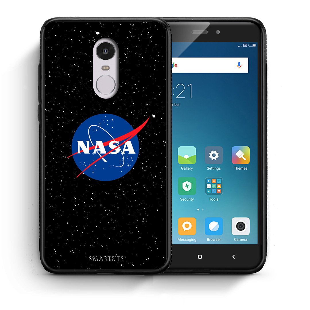Θήκη Xiaomi Redmi Note 4/4X NASA PopArt από τη Smartfits με σχέδιο στο πίσω μέρος και μαύρο περίβλημα | Xiaomi Redmi Note 4/4X NASA PopArt case with colorful back and black bezels