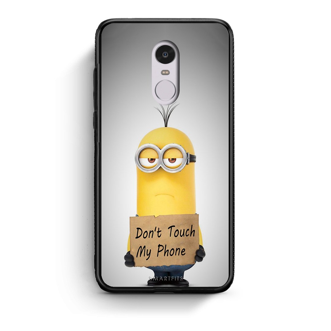 4 - Xiaomi Redmi Note 4/4X Minion Text case, cover, bumper