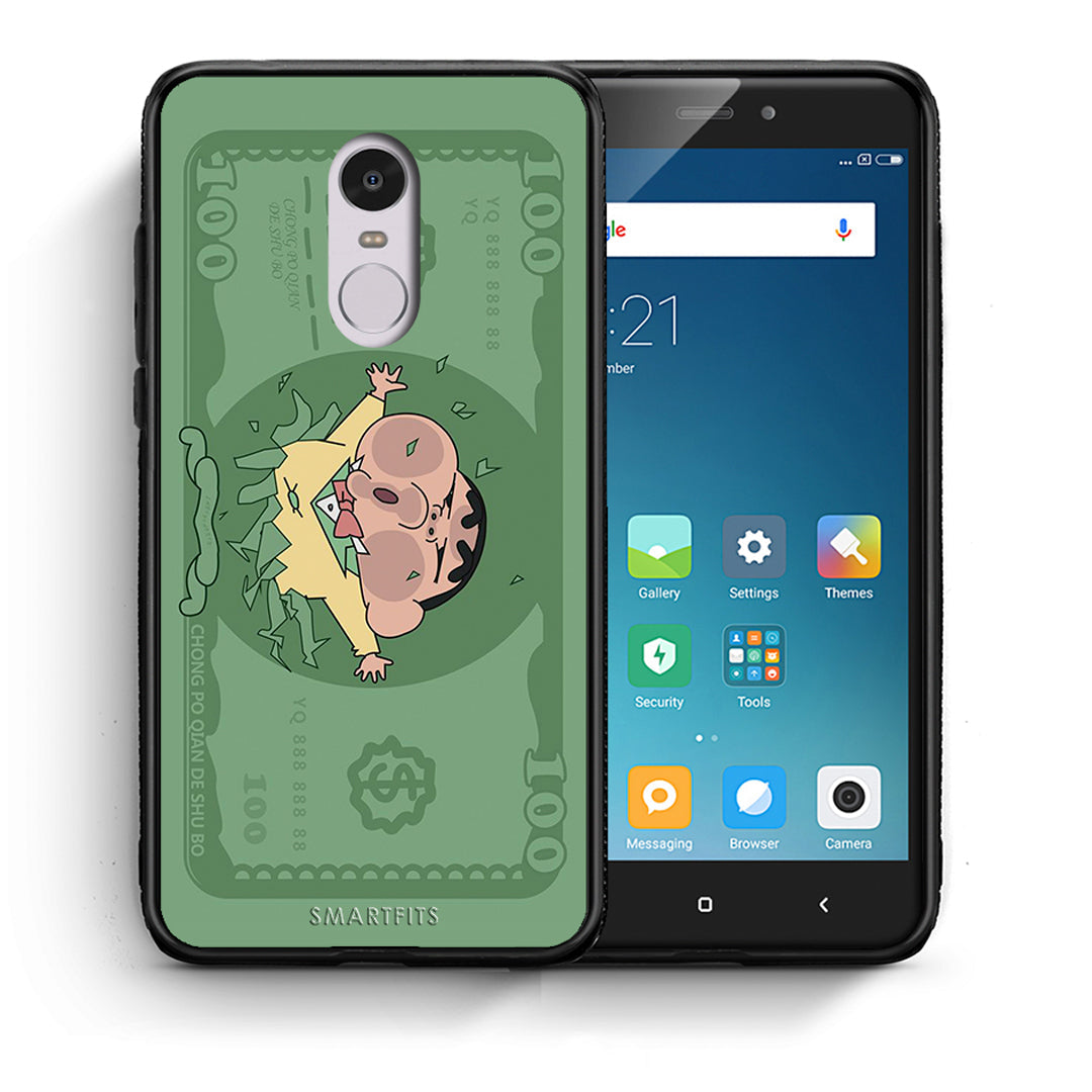 Θήκη Αγίου Βαλεντίνου Xiaomi Redmi 5 Big Money από τη Smartfits με σχέδιο στο πίσω μέρος και μαύρο περίβλημα | Xiaomi Redmi 5 Big Money case with colorful back and black bezels