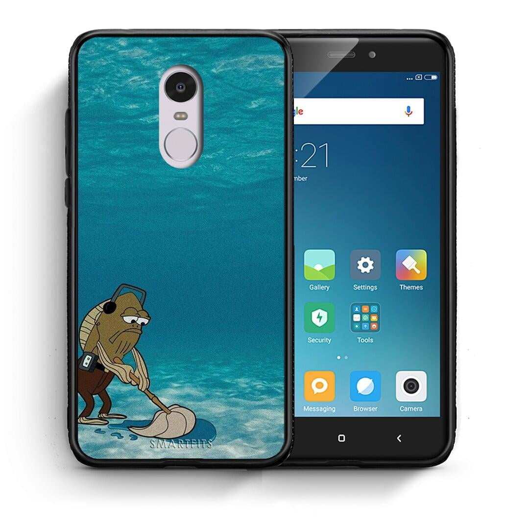 Θήκη Xiaomi Redmi Note 4 / 4X Clean The Ocean από τη Smartfits με σχέδιο στο πίσω μέρος και μαύρο περίβλημα | Xiaomi Redmi Note 4 / 4X Clean The Ocean case with colorful back and black bezels