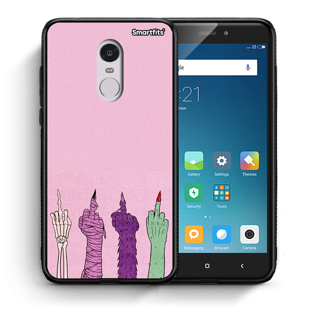 Θήκη Xiaomi Redmi Note 4 / 4X Halloween Be A Lady από τη Smartfits με σχέδιο στο πίσω μέρος και μαύρο περίβλημα | Xiaomi Redmi Note 4 / 4X Halloween Be A Lady case with colorful back and black bezels