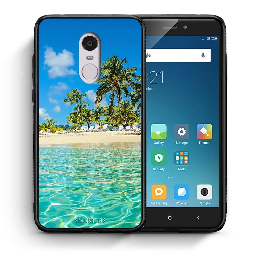 Θήκη Xiaomi Redmi Note 4 / 4X Tropical Vibes από τη Smartfits με σχέδιο στο πίσω μέρος και μαύρο περίβλημα | Xiaomi Redmi Note 4 / 4X Tropical Vibes case with colorful back and black bezels