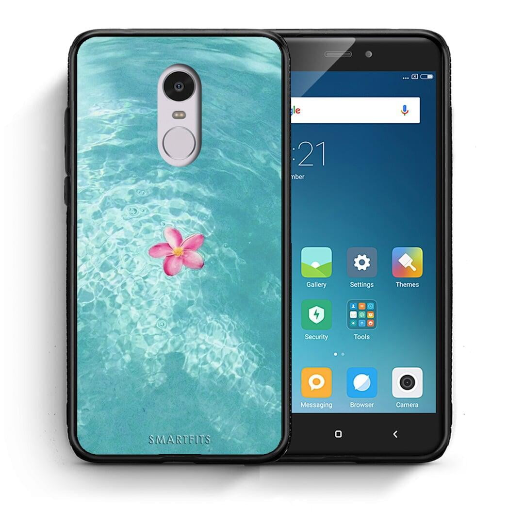 Θήκη Xiaomi Redmi 5 Water Flower από τη Smartfits με σχέδιο στο πίσω μέρος και μαύρο περίβλημα | Xiaomi Redmi 5 Water Flower case with colorful back and black bezels