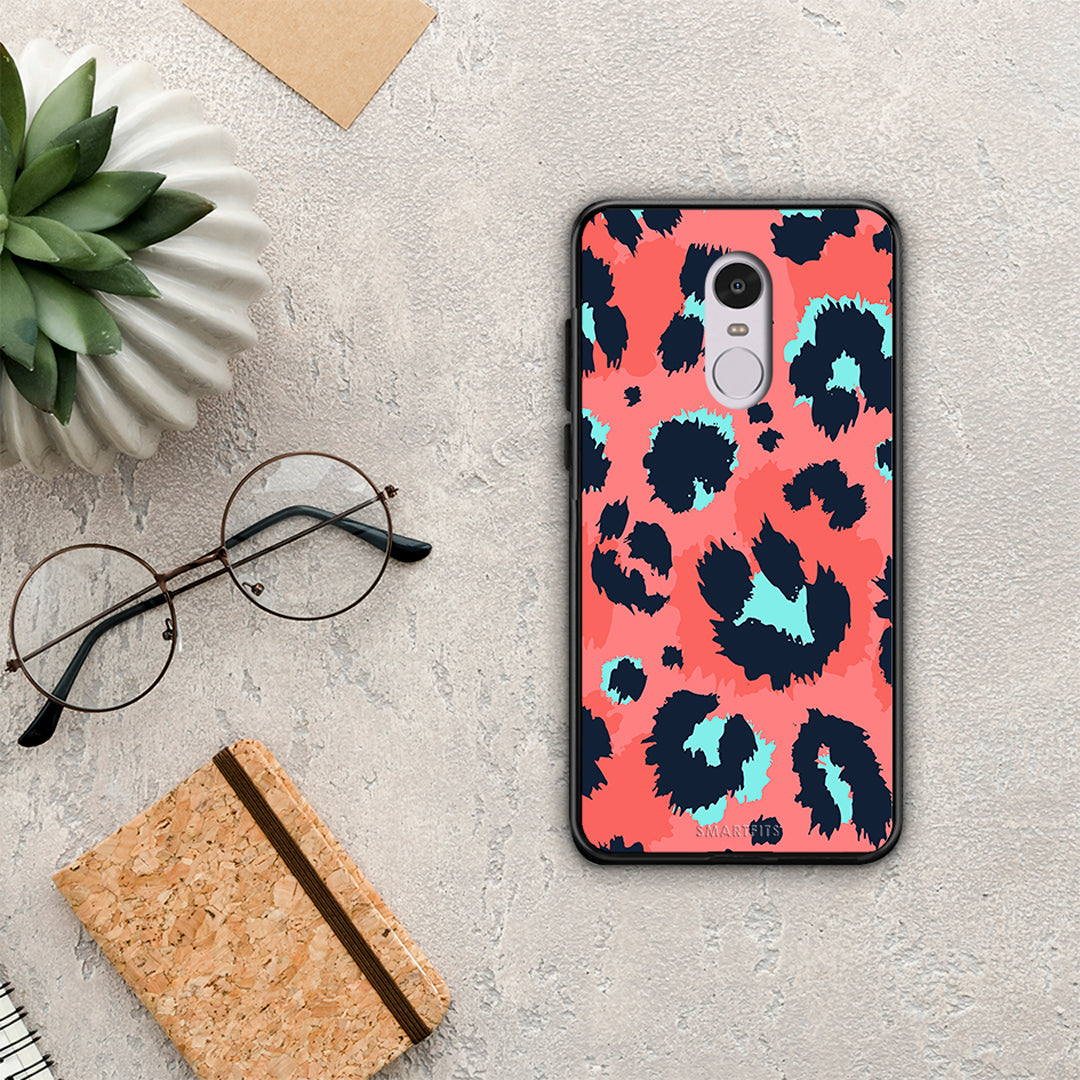 Animal Pink Leopard - Xiaomi Redmi Note 4 / 4X case