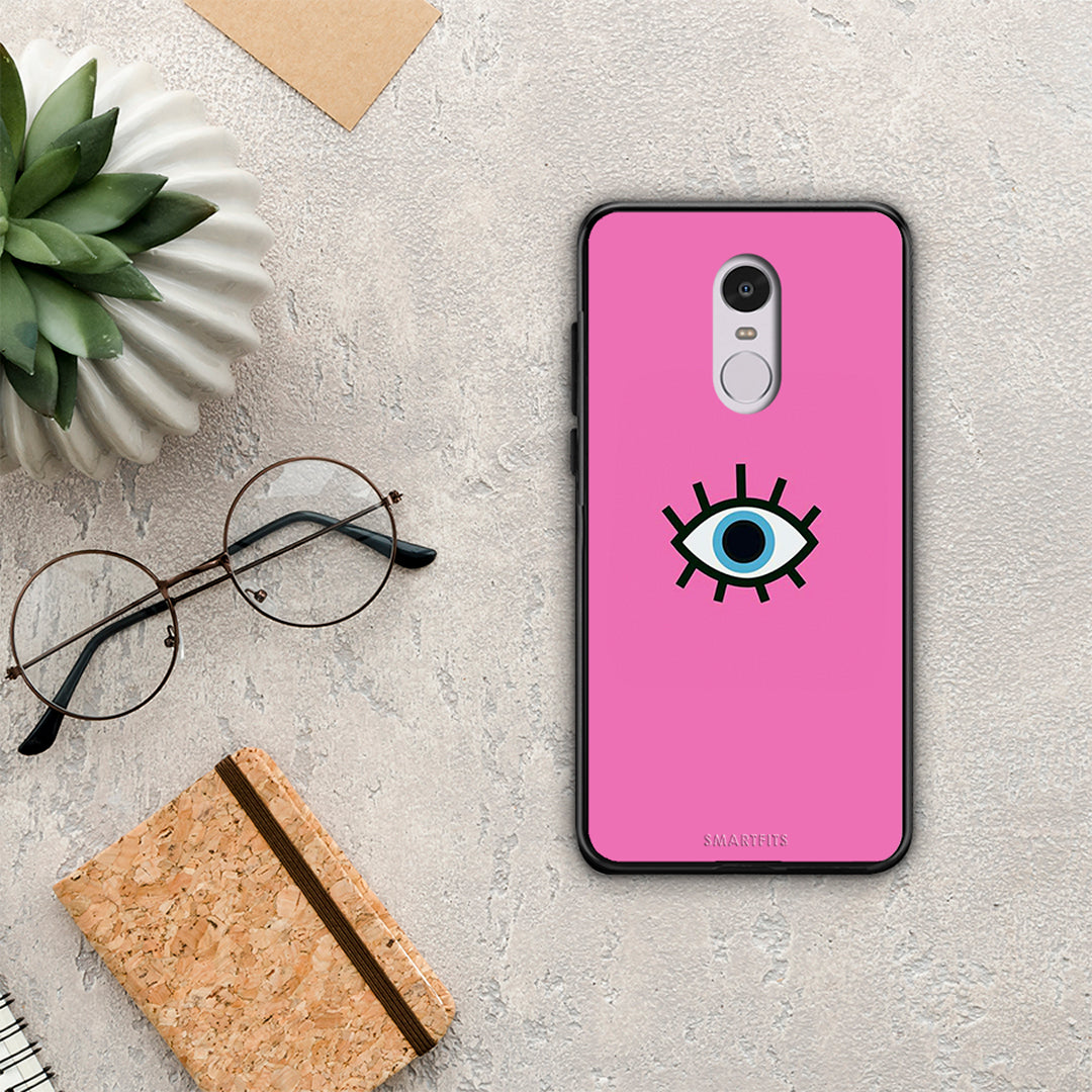 Blue Eye Pink - Xiaomi Redmi Note 4 / 4X case
