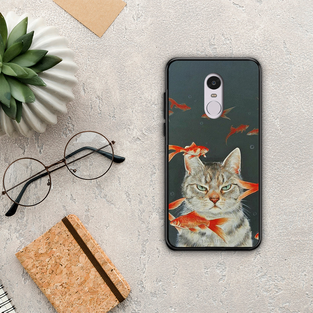 Cat Goldfish - Xiaomi Redmi Note 4 / 4X case