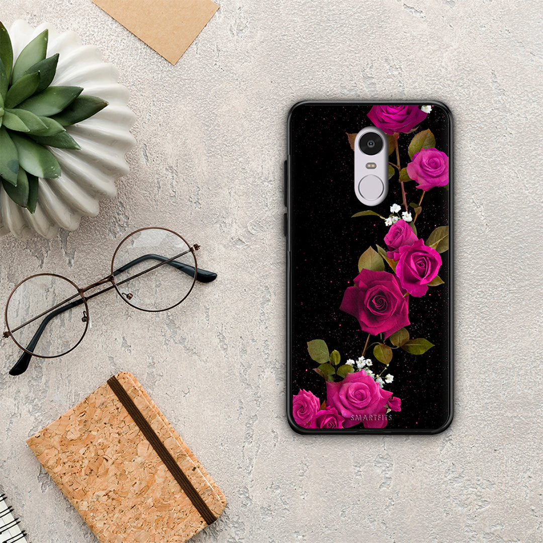 Flower Red Roses - Xiaomi Redmi Note 4 / 4X case