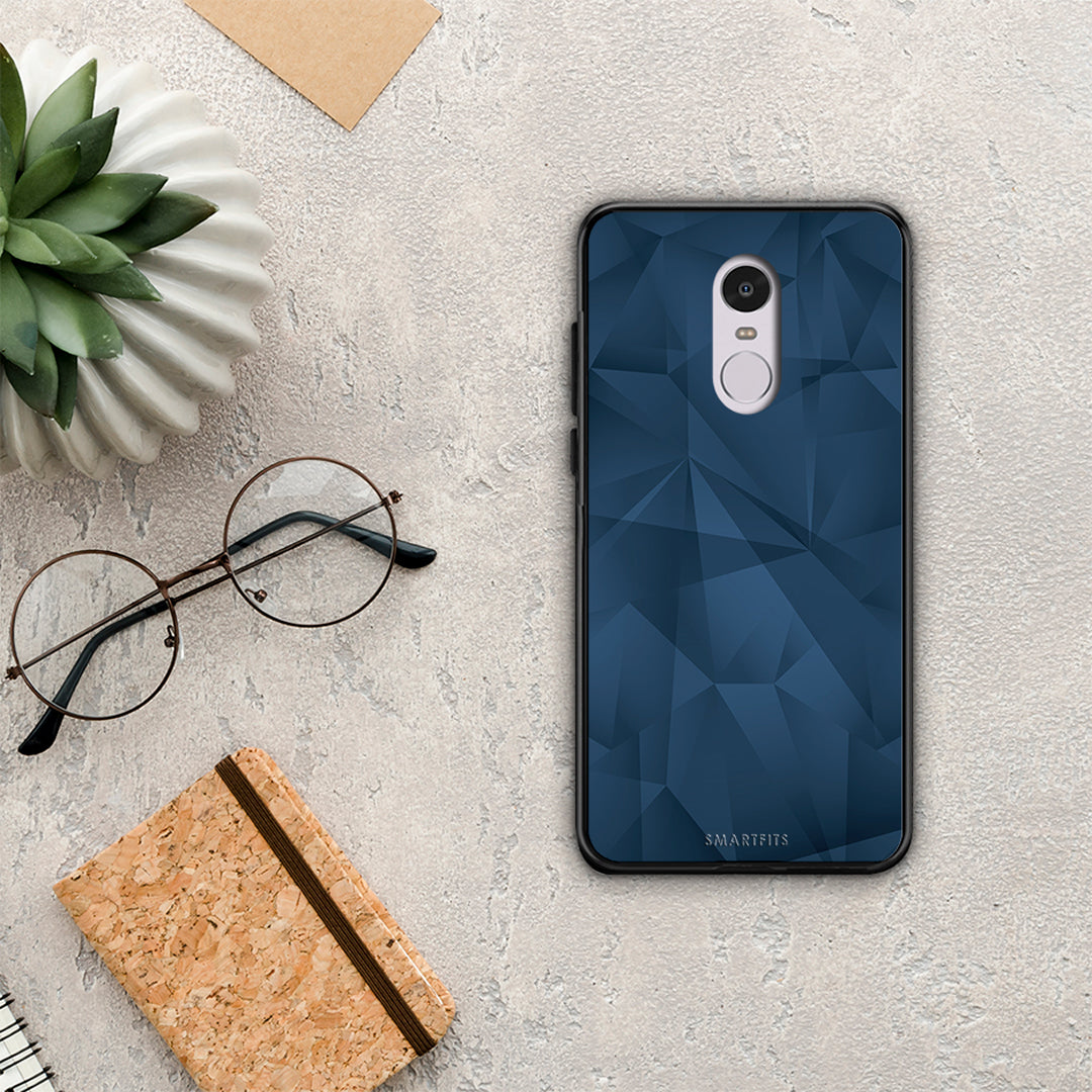 Geometric Blue Abstract - Xiaomi Redmi Note 4 / 4X case