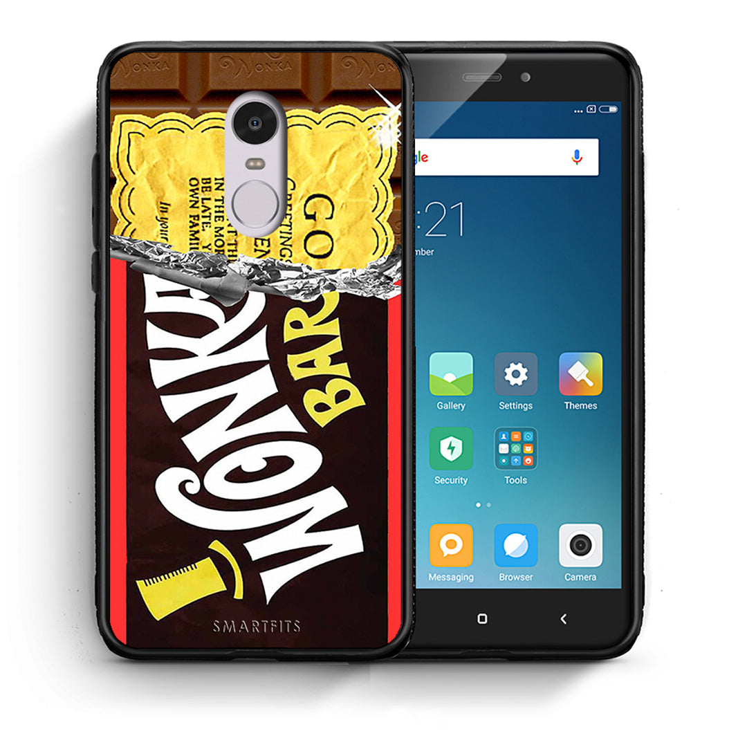 Θήκη Xiaomi Redmi Note 4/4X Golden Ticket από τη Smartfits με σχέδιο στο πίσω μέρος και μαύρο περίβλημα | Xiaomi Redmi Note 4/4X Golden Ticket case with colorful back and black bezels