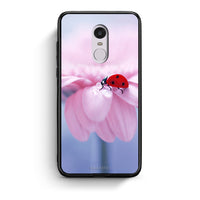 Thumbnail for Xiaomi Redmi Note 4/4X Ladybug Flower θήκη από τη Smartfits με σχέδιο στο πίσω μέρος και μαύρο περίβλημα | Smartphone case with colorful back and black bezels by Smartfits