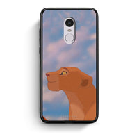 Thumbnail for Xiaomi Redmi 5 Lion Love 2 Θήκη Αγίου Βαλεντίνου από τη Smartfits με σχέδιο στο πίσω μέρος και μαύρο περίβλημα | Smartphone case with colorful back and black bezels by Smartfits